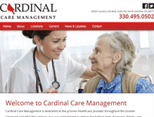 Tablet Screenshot of cardinal-care.net